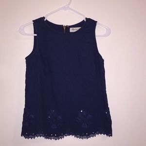 Madewell denim tank top